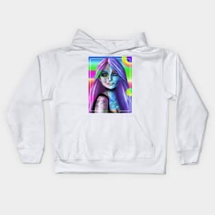 katryne layne abstrack version 2 Kids Hoodie